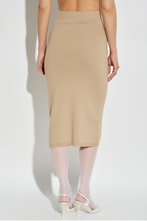 Alessandra Rich Spódnica z dekoracyjnymi kieszeniami