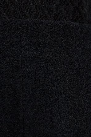 Alessandra Rich Tweedowa spódnica