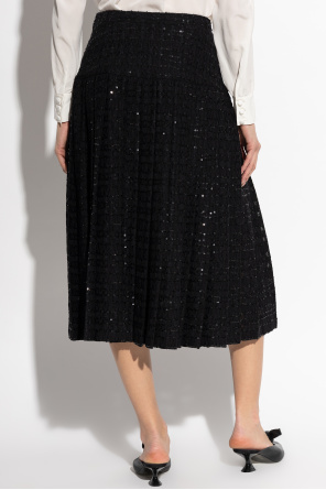 Alessandra Rich Skirt with a slit