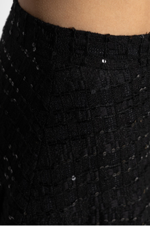 Alessandra Rich Skirt with a slit