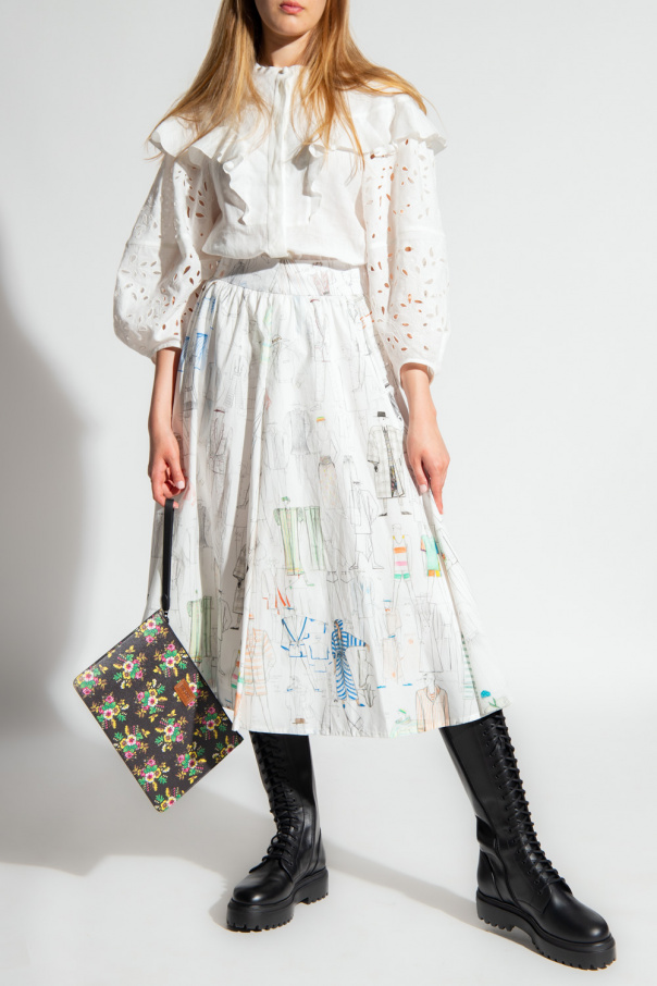 Kenzo Printed skirt