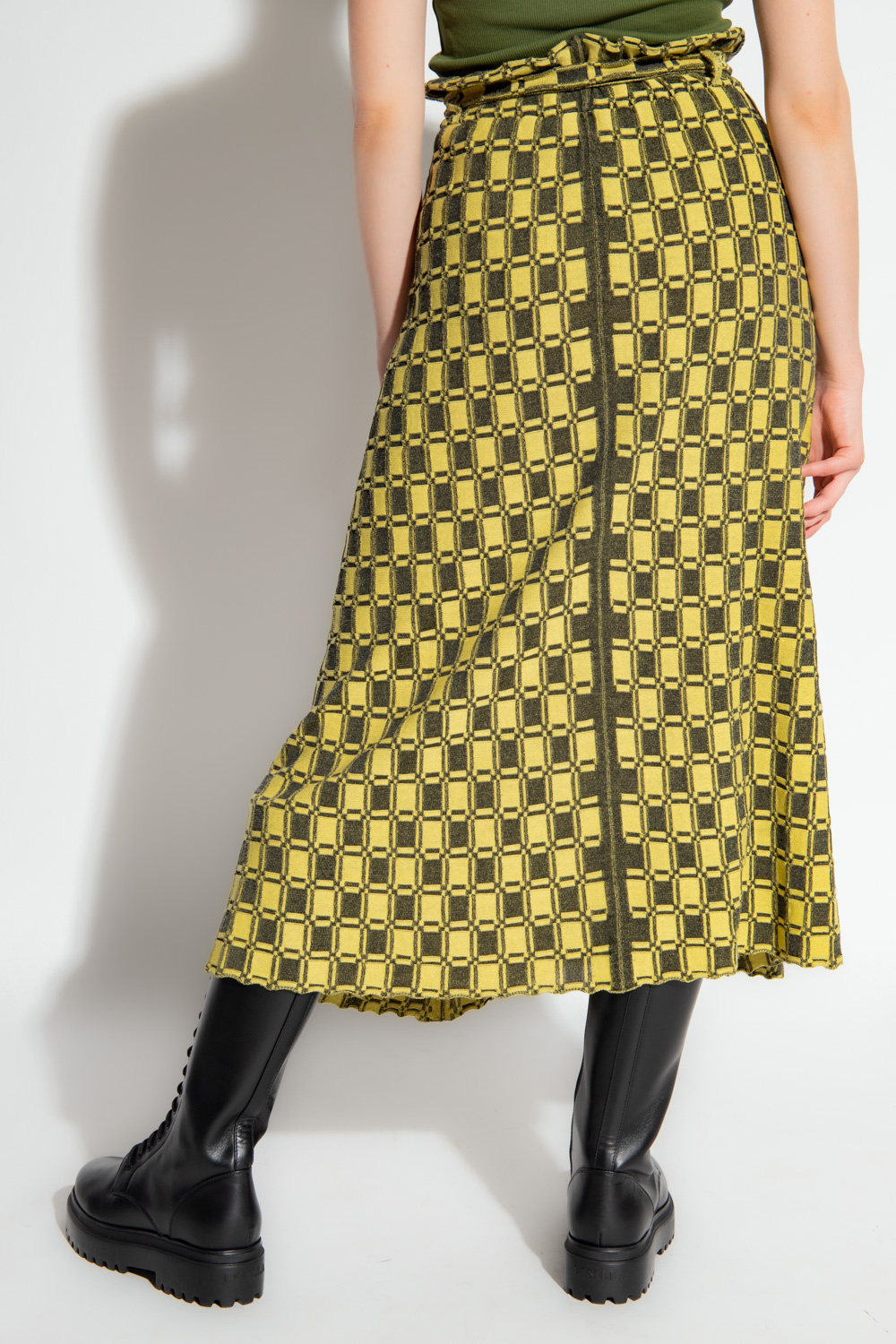 Kenzo Skirt with geometrical pattern