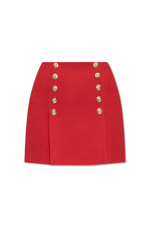 Falda con botones