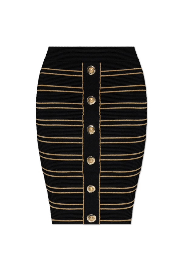 Skirt with lurex thread od Balmain