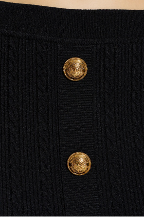 Balmain Spódnica z guzikami