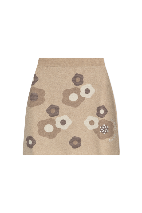 Floral motif skirt od Kenzo