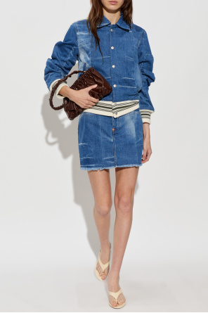 Denim skirt with vintage effect od Kenzo