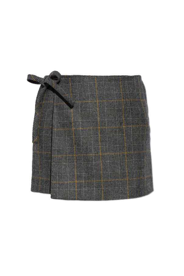 Wool wrap skirt od Kenzo