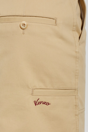 Kenzo Cotton skirt with slit