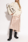 Acne Studios beige Satin skirt