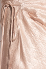 Acne Studios beige Satin skirt