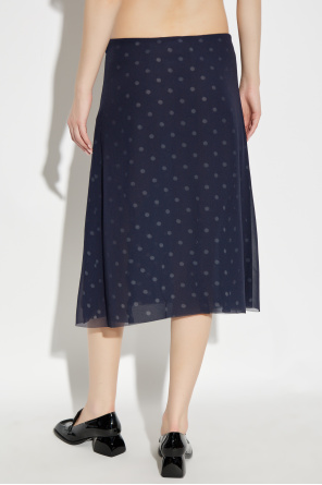 Acne Studios Spotted pattern skirt