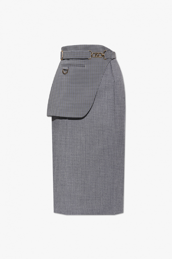 Fendi pre Skirt with waist belt