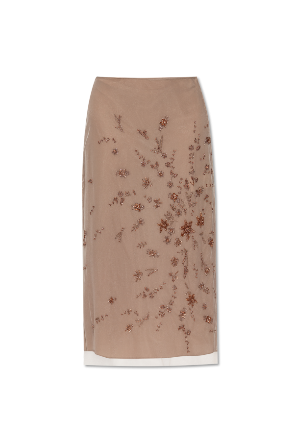 Skirt with decorative finish, zdjęcie 1 Skirt with decorative finish od Fendi