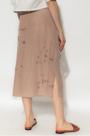 Fendi Skirt with decorative finish