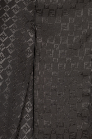Fendi Silk skirt with monogram