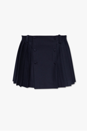 Pleated skirt od Ami Alexandre Mattiussi