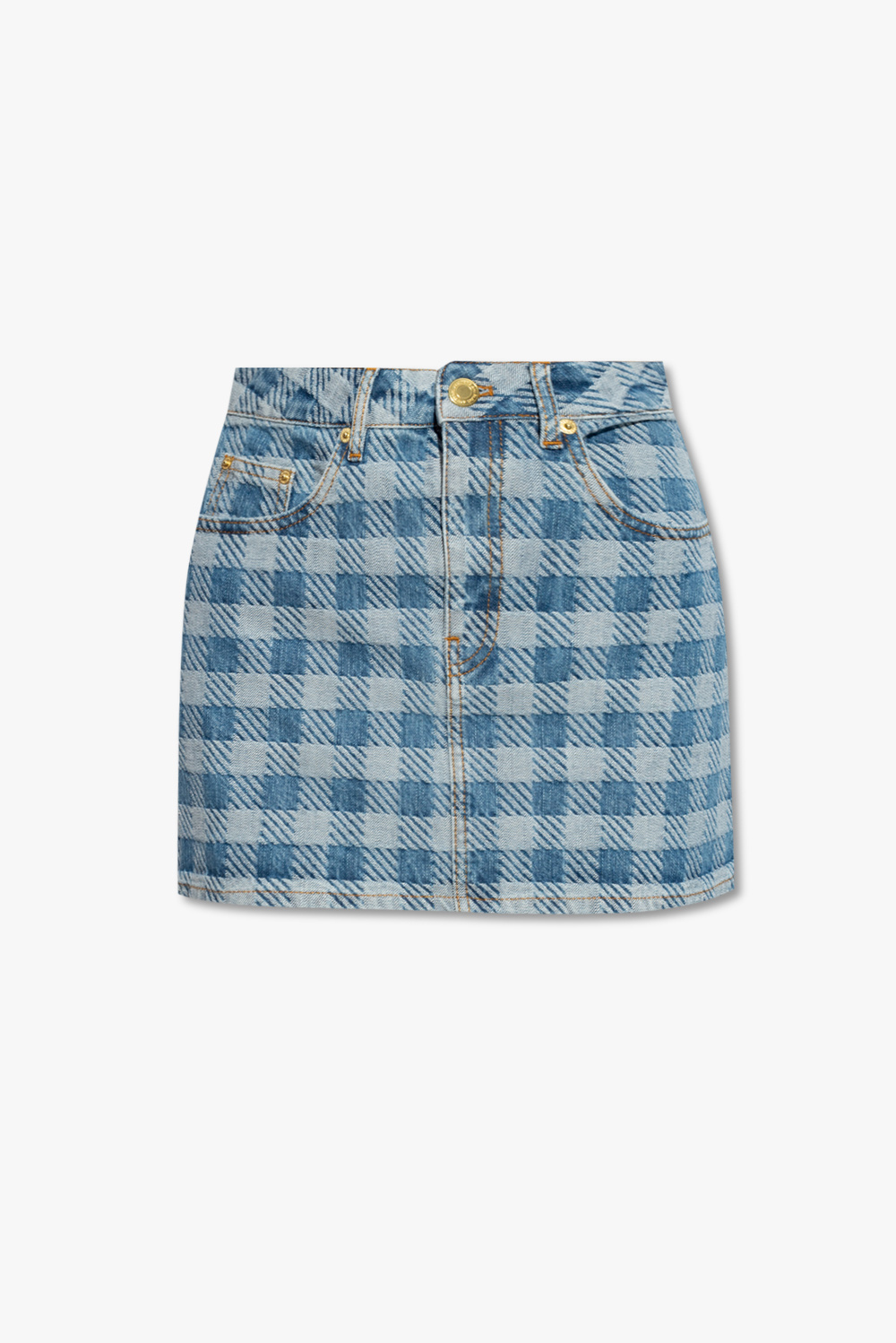 Ami Alexandre Mattiussi Denim skirt