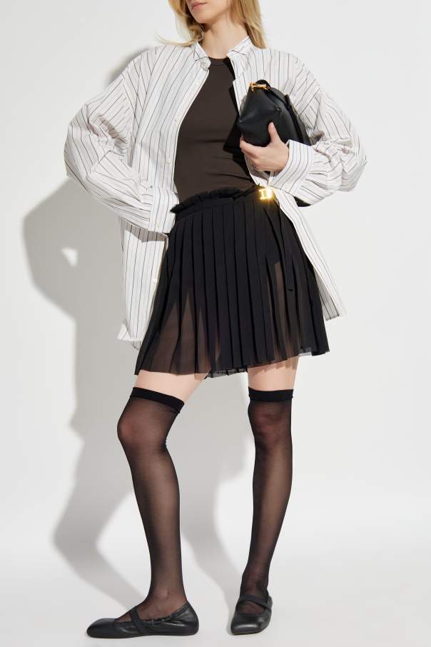 Ami Alexandre Mattiussi Falda plisada