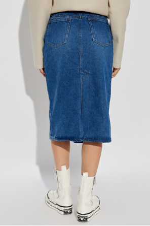 Ami Alexandre Mattiussi Denim skirt