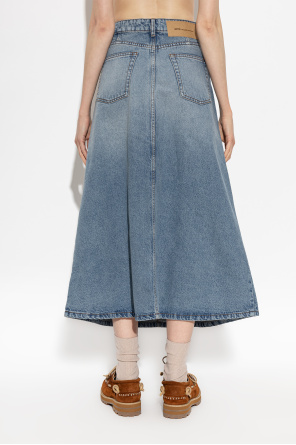 Ami Alexandre Mattiussi Denim skirt