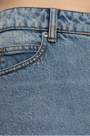 Ami Alexandre Mattiussi Denim skirt