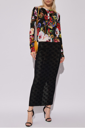 Skirt with monogram od Dolce & Gabbana