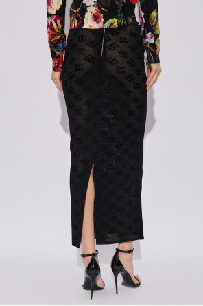 Dolce & Gabbana Spódnica z monogramem