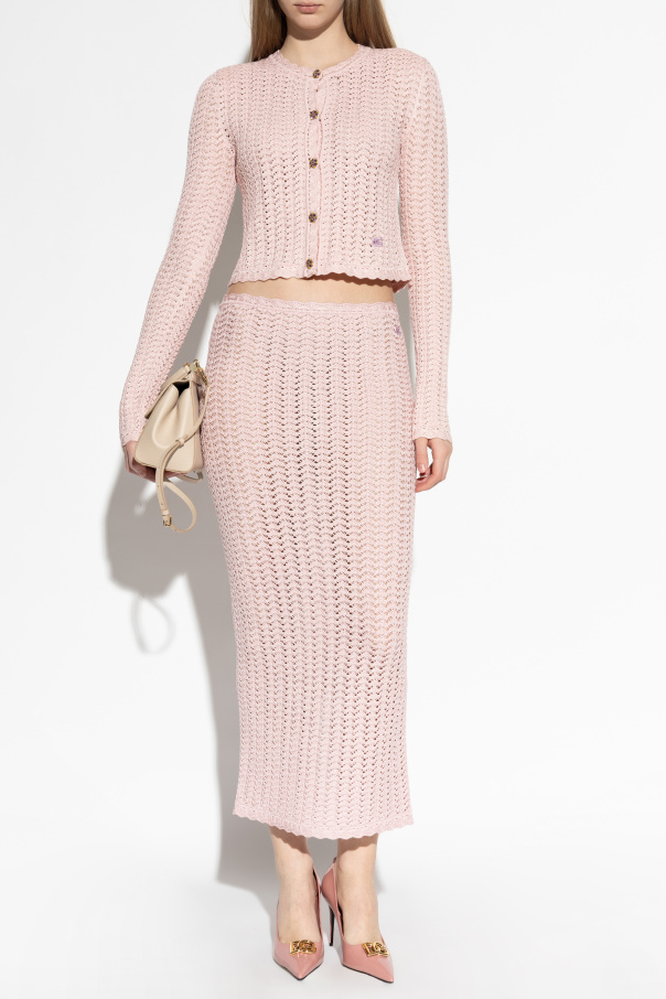 Dolce & Gabbana Falda de crochet