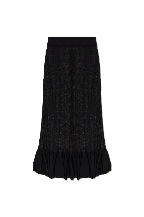 Transparent skirt with ruffle od Dolce & Gabbana