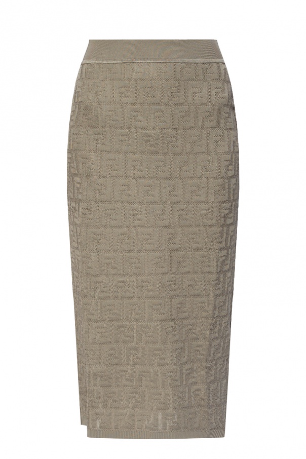 Fendi Skirt with logo