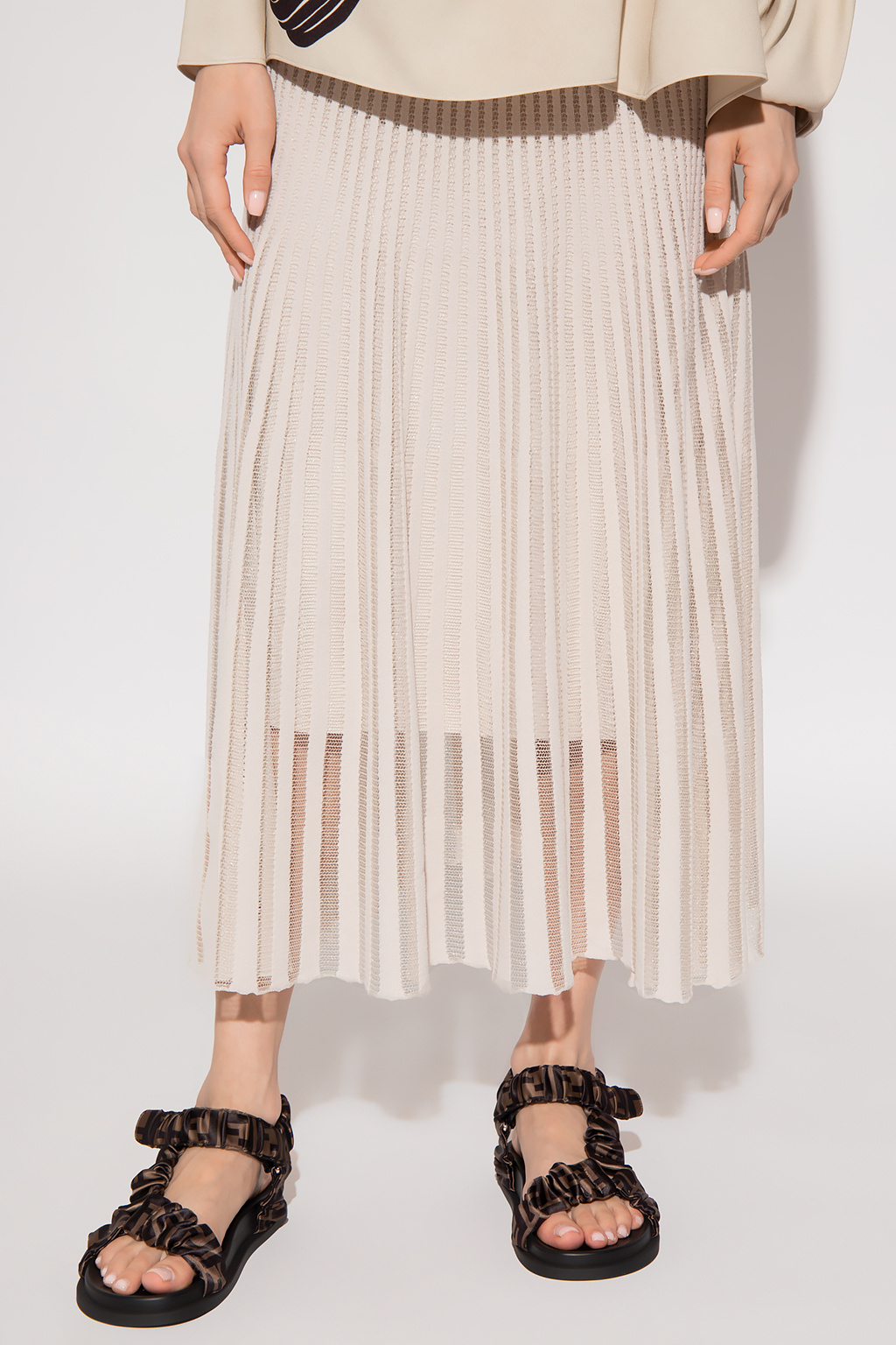 Fendi Ribbed skirt