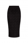 Fendi Pencil skirt with Fendi Brush pattern