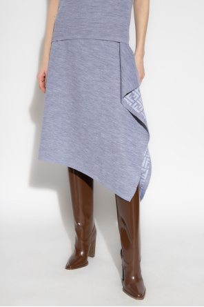 Fendi Domino Wool skirt