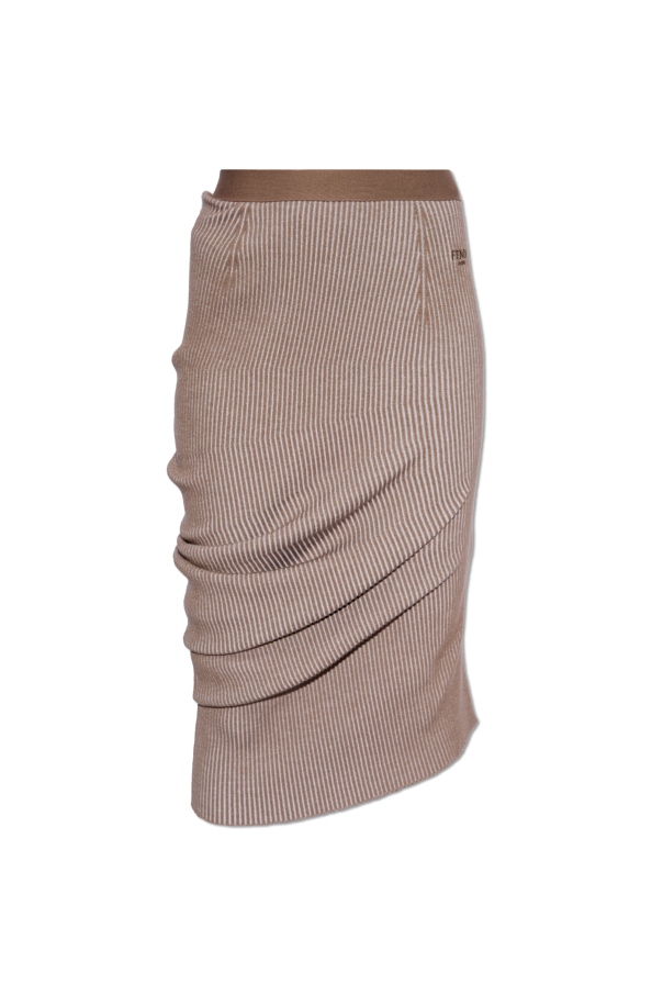 Fendi Striped skirt