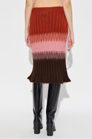 Fendi Skirt with a silk slip