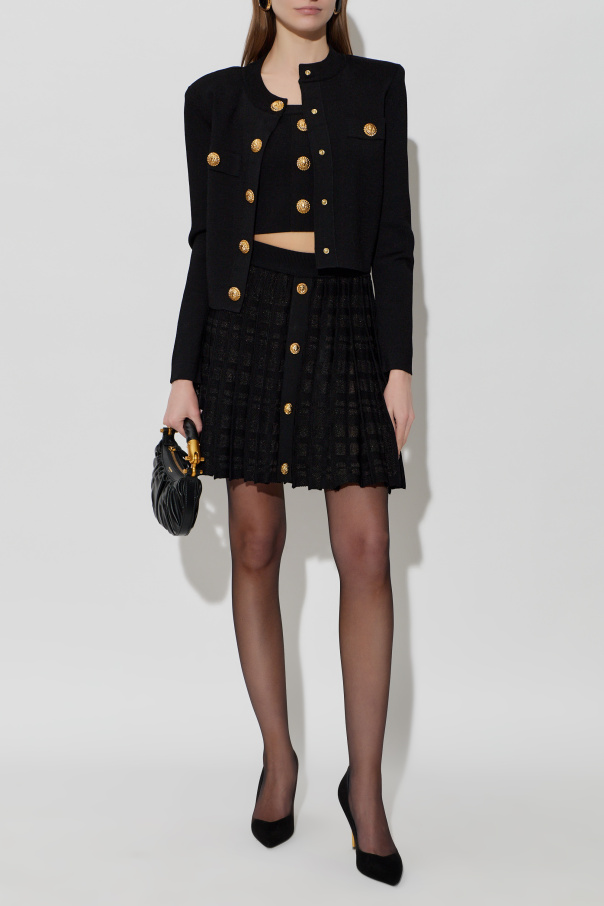 Balmain Pleated skirt