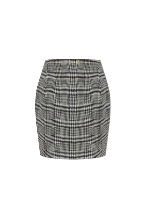 Houndstooth skirt od Balmain