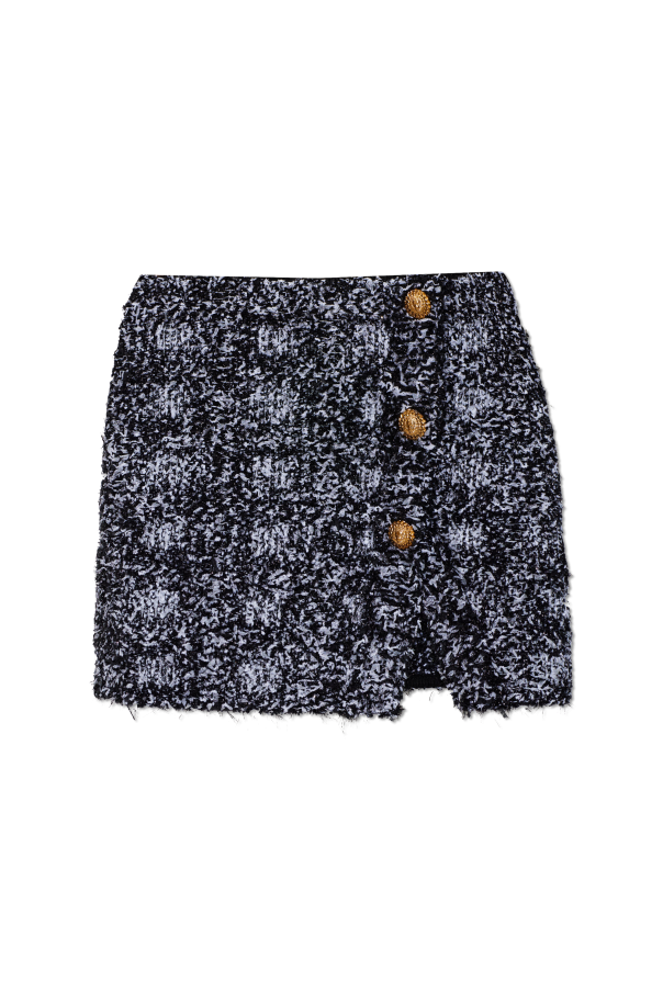 Skirt with lurex thread od Balmain