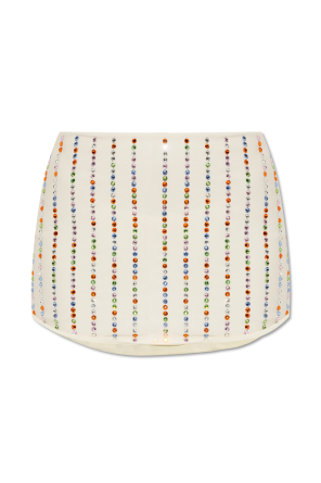 Falda con acabado decorativo