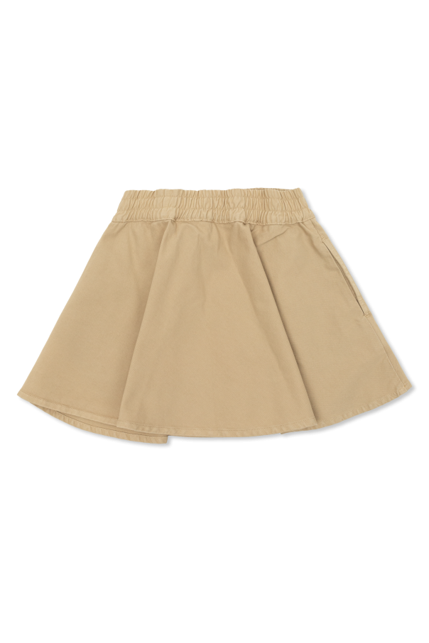 Golden Goose Kids Falda con logo