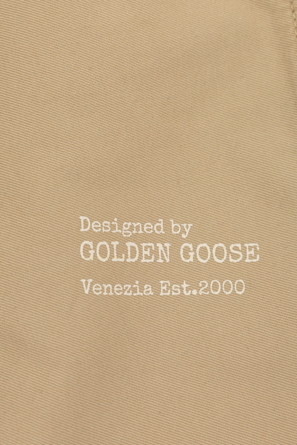 Golden Goose Kids Falda con logo