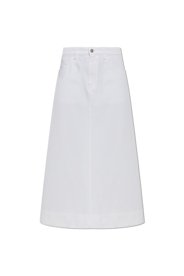Denim Skirt with Flared Hem od Marni