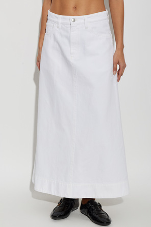 Marni Denim Skirt with Flared Hem