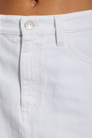 Marni Denim Skirt with Flared Hem