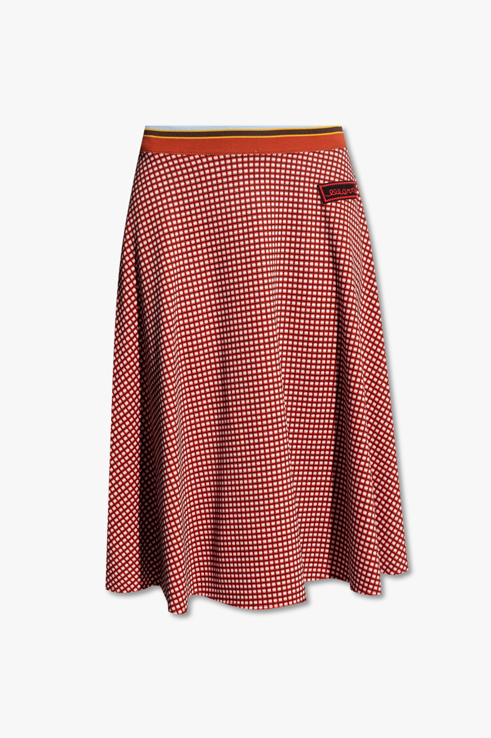 Marni Checked skirt