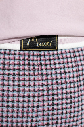 Marni Plaid skirt