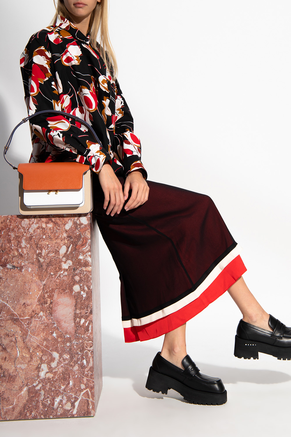 Marni Silk skirt