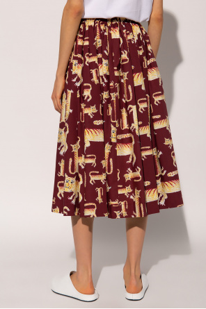 Marni Skirt with animal motif