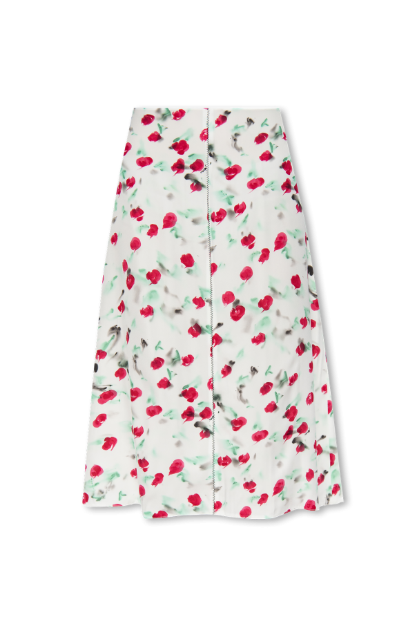 Skirt with floral motif od Marni